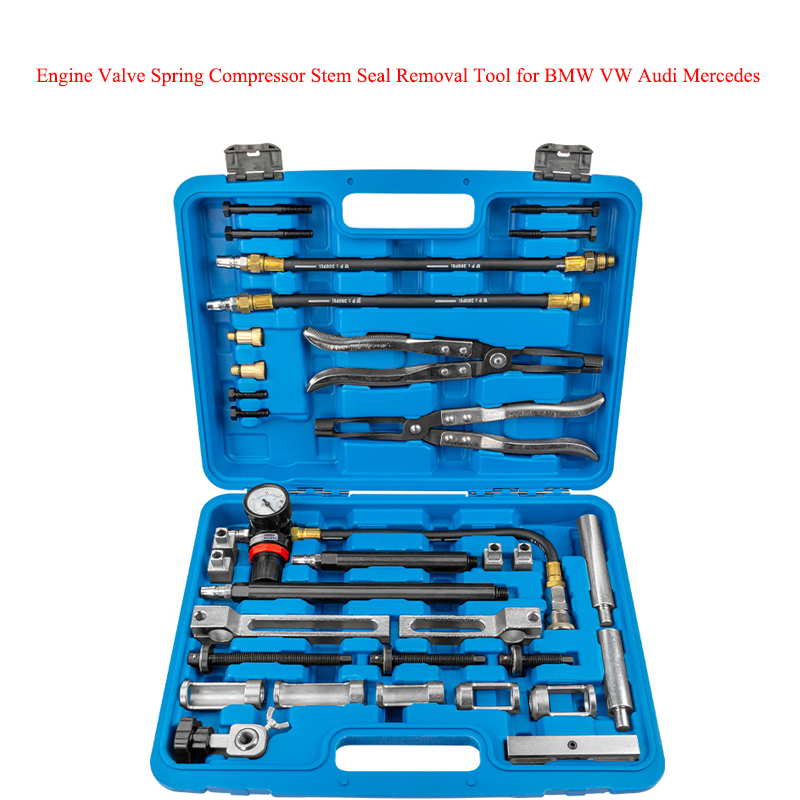 Maintenance Workshop Tools - Set peralatan kepala silinder pengganti, katup
