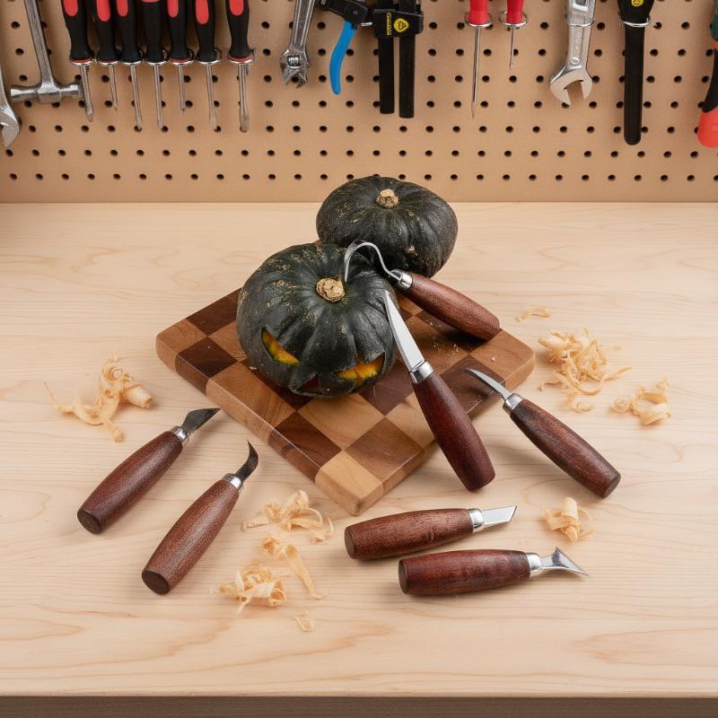 Chisel Set Wood - (Summer6) 5 Buah Alat untuk Pahat