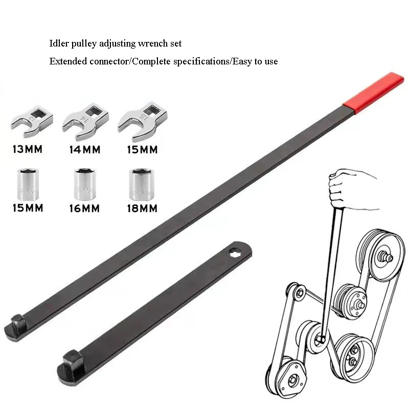 Tools Set Workshop - 8Pcs/Set Kunci Pas Pengatur Pulley Idler,