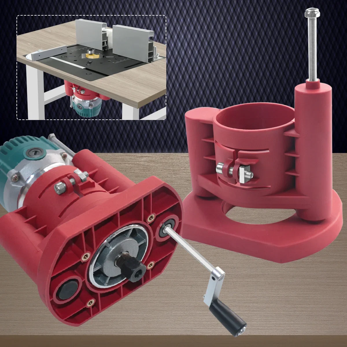 Router Table Insert - Router presisi Lift-sistem Lift meja Router-pelat