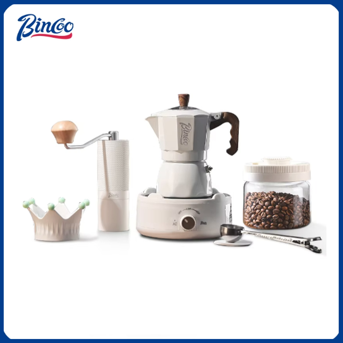 Hand Tools Mechanical Workshop - Mesin Espresso Bincoo Dual Valve Moka