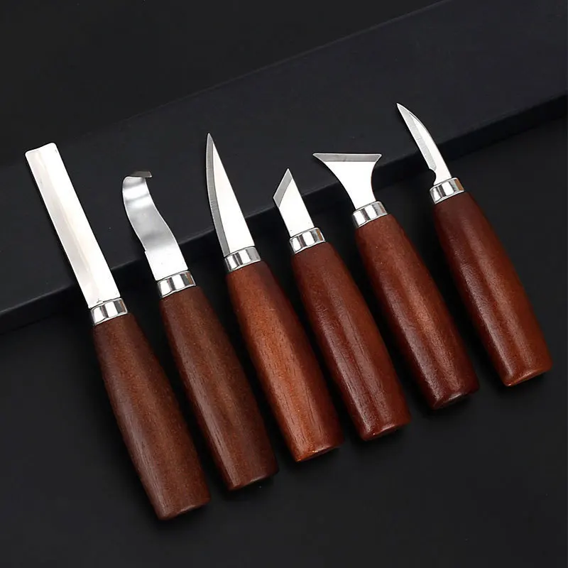 Chisel Set Wood - 6 Buah Set Alat untuk Pahat
