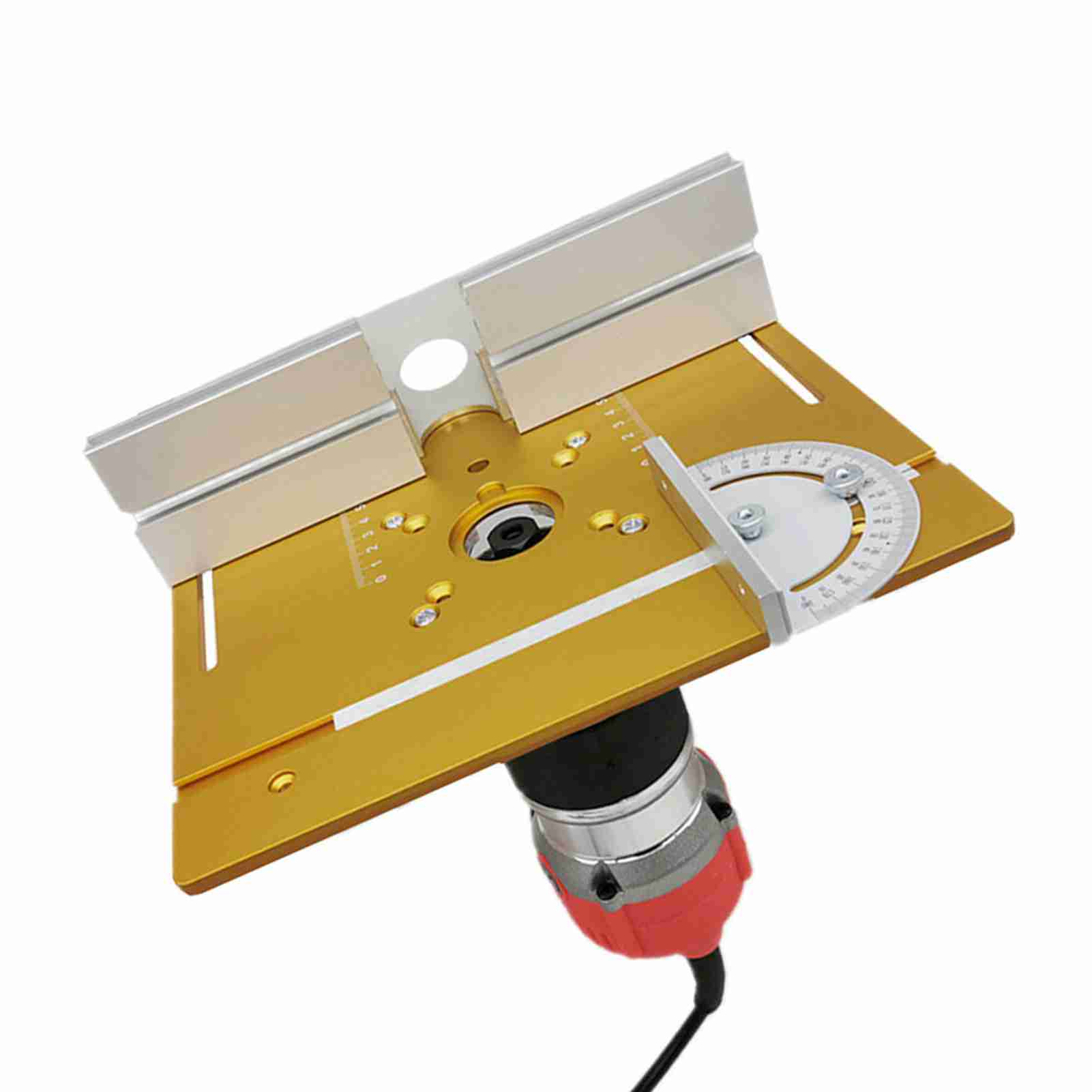 Router Table Insert - Meja Router Pelat Sisipan Aluminium Aloi