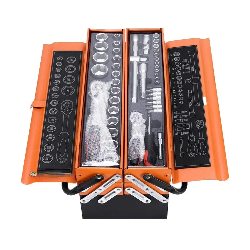 Workshop Tools Price - Set Perkakas Kotak Besi Dengan 3