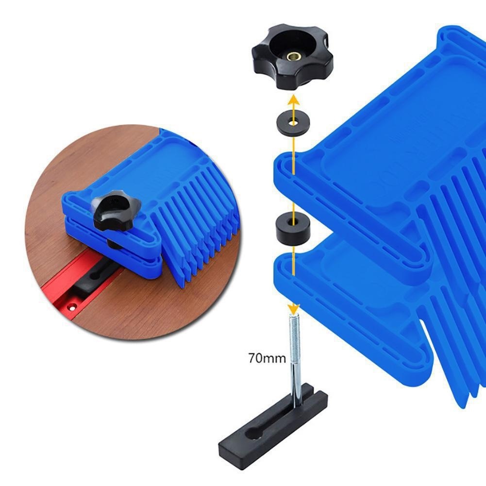 Workshop Tools Safety - Set Papan Pelindung Plastik ABS Biru