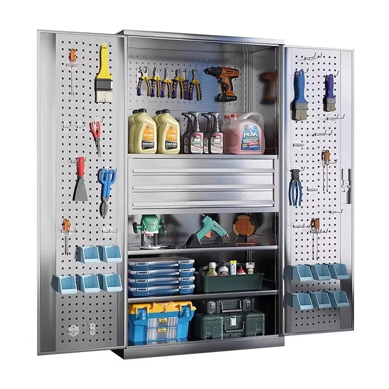 Lemari Perkakas Baja Tahan Kar - Tools In The Workshop ulasan dan harga