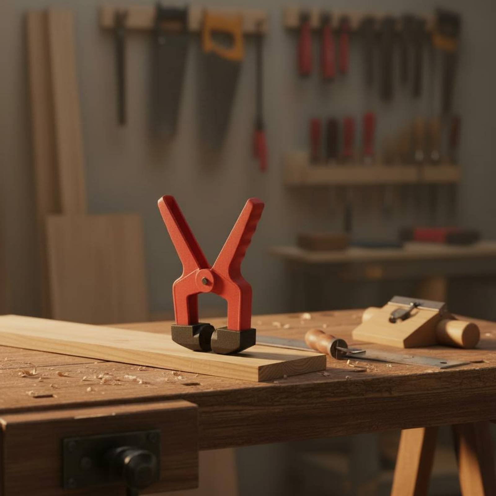 Penjepit Segitiga Warna Merah  - Workshop Hand Tools ulasan dan harga