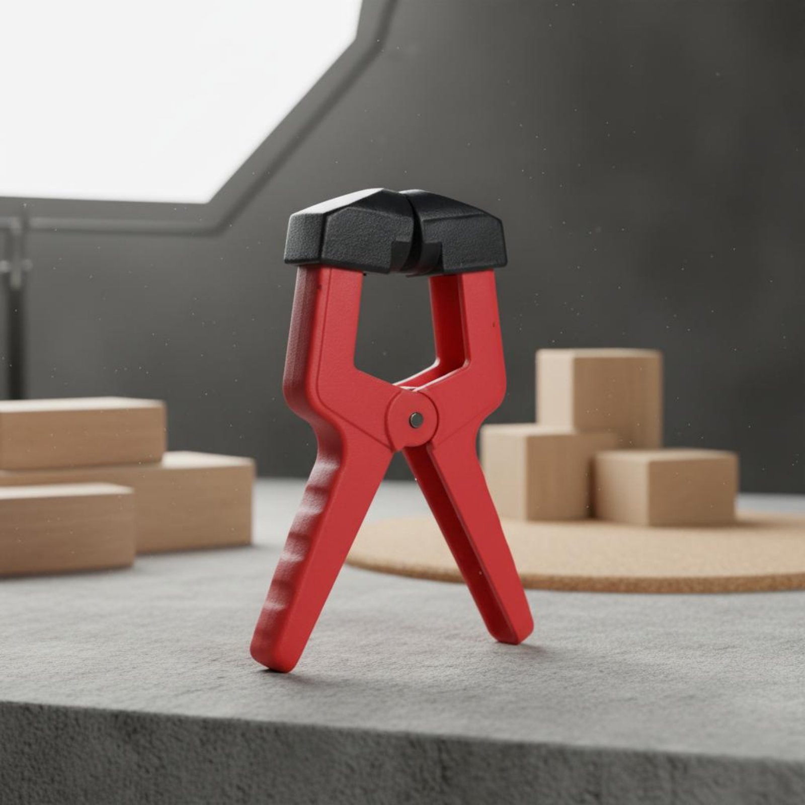Penjepit Segitiga Warna Merah  - Workshop Hand Tools ulasan dan harga