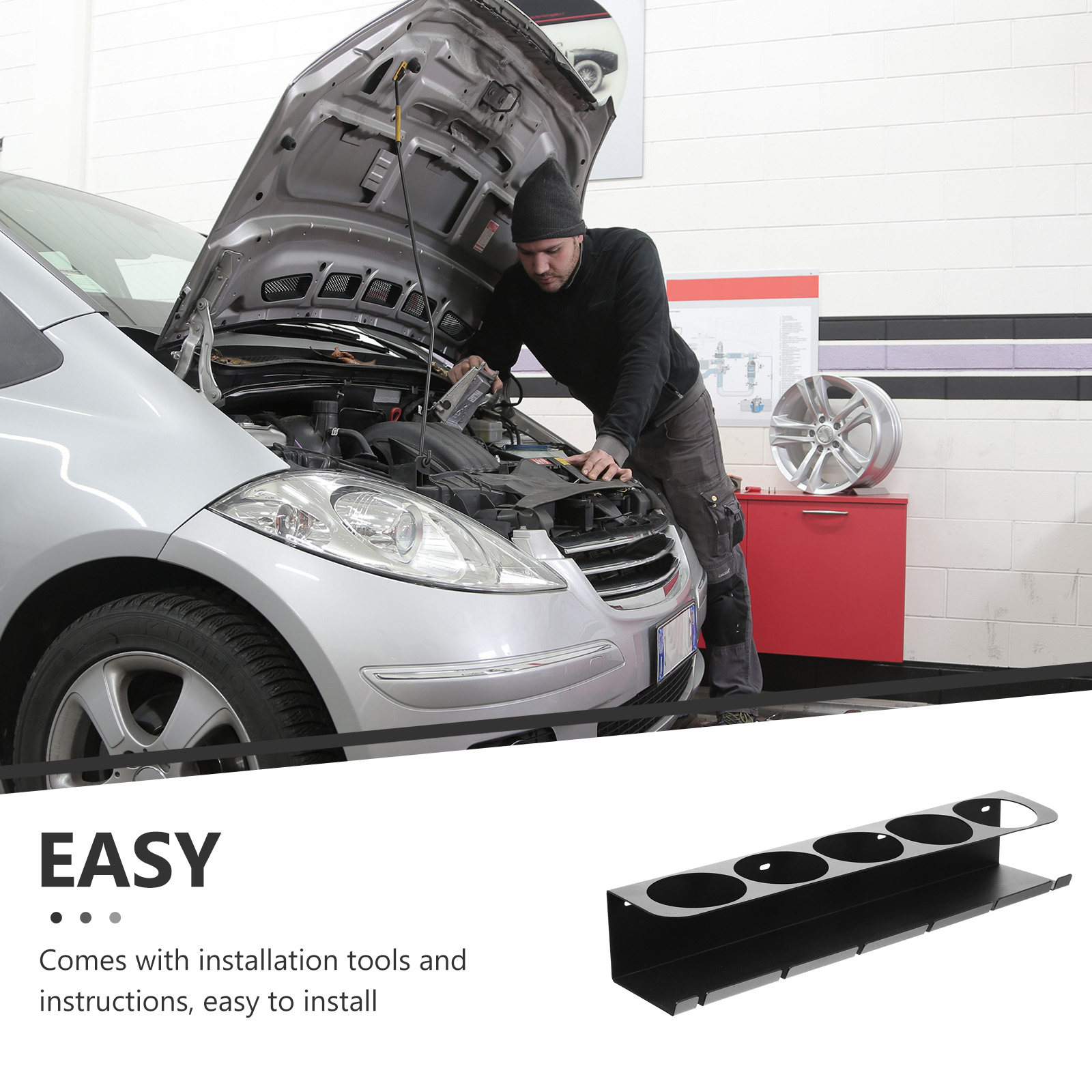 1Set Rak Penyimpanan Alat List - Workshop Tools Rack ulasan dan harga