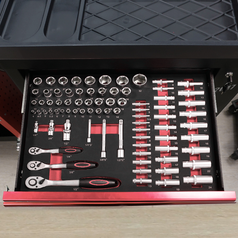 Troli Perkakas 7 Laci Dengan S - Tools Set Workshop ulasan dan harga