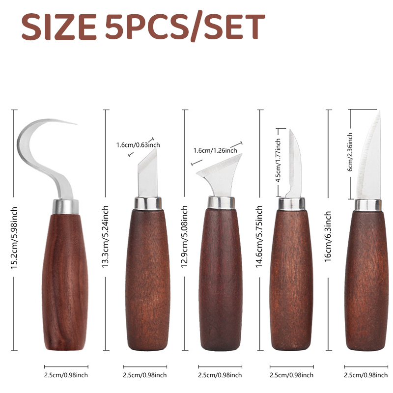 5pcs alat untuk ukiran kayu Se - Chisel Set Wood ulasan dan harga