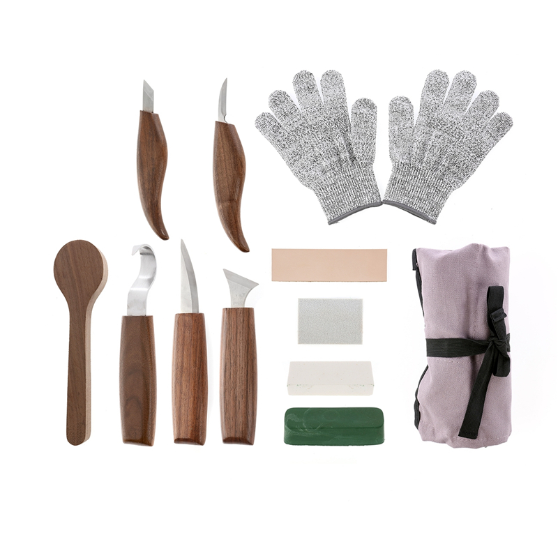 12PCS Set Pahat Ukir Kayu Baja - Chisel Set Wood ulasan dan harga