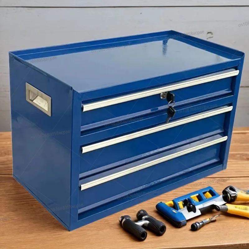Kotak Peralatan Desktop, Lemar - Tools In The Workshop ulasan dan harga