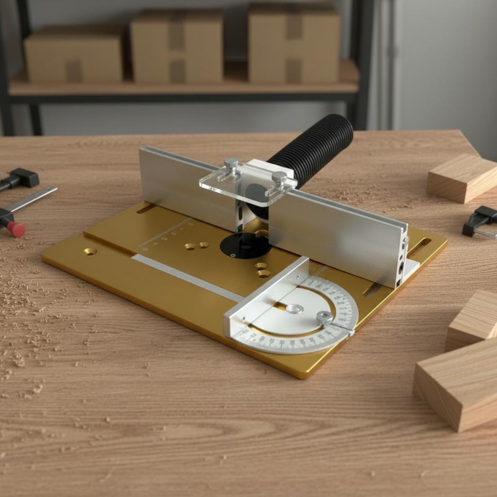 Meja Router Bangku Kerja Pertu - Router Table Insert ulasan dan harga