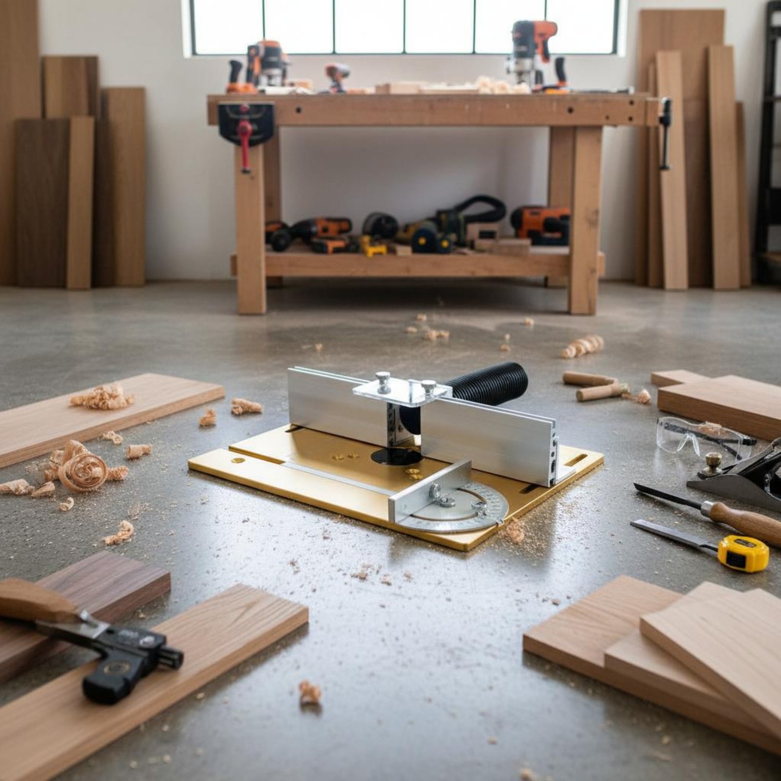 Meja Router Bangku Kerja Pertu - Router Table Insert ulasan dan harga