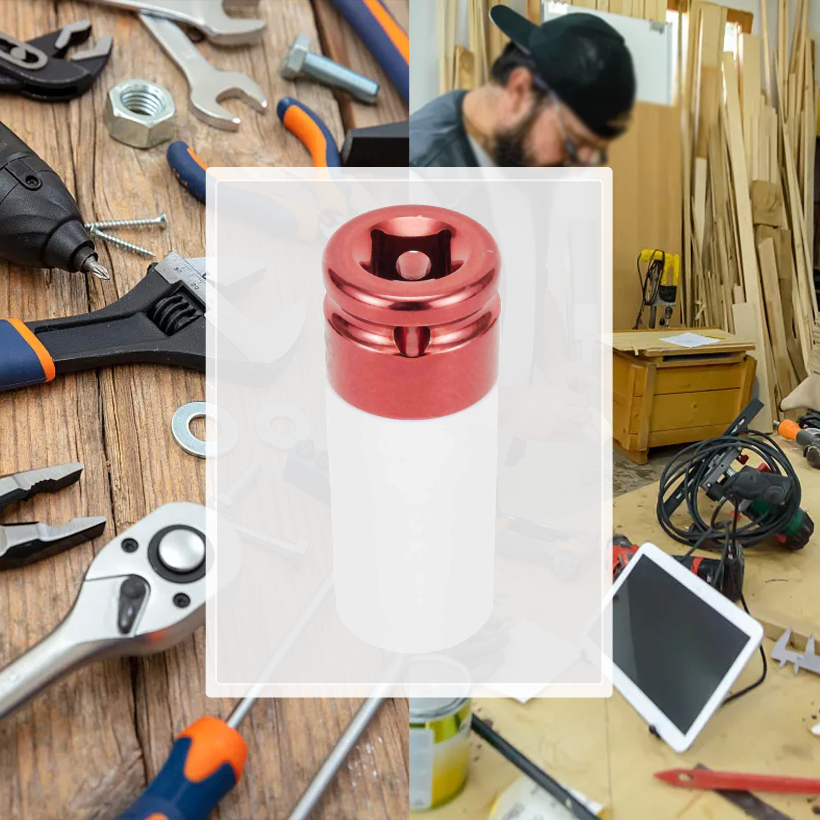 1 Buah Kunci Soket Logam 17Mm  - Workshop Hand Tools ulasan dan harga