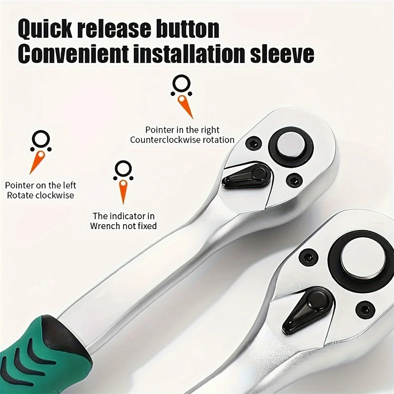 Kunci Pas Ratchet CRV 3/8