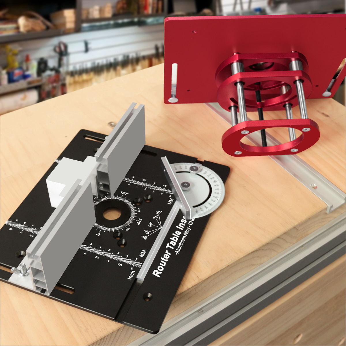 Pelat Sisipan Meja Router Baru - Router Table Insert ulasan dan harga